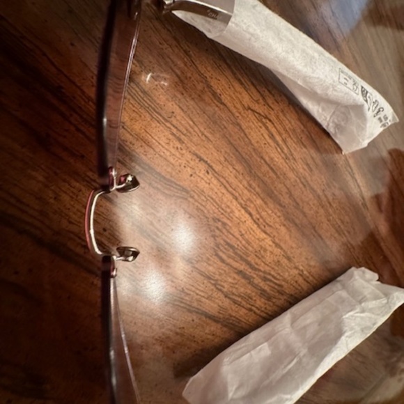 OVAL SUNGLASSES - CHANEL NEW 2023 - Coco Neige Sunglasses: Crystal CC Rimless - Picture 4 of 14